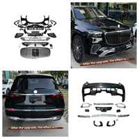 Kits de pare-chocs avant et arrière Maybach de haute qualité pour Mercedes-Benz GLS W167, adaptés aux modèles de 2020 à 2025.