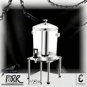 Stainless Steel 10L Cold <b>Drink</b> <b>Dispenser</b> with Spigot and Stand for Restaurant Hotel Use - Product Image 3