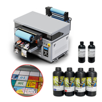 Impresora UV de Inyección de Tinta DTF de Escritorio LINKO 4060 A2 XP600 con Cabezal de Impresión de Última Generación y Nueva Cama Plana Automática con Pegamento AB para Impresión Digital en Tazas y Bolígrafos