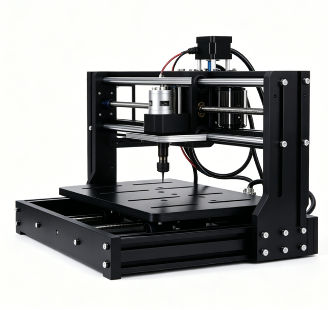 Desktop CNC3018pro Engraving Machine, Multi-functional Laser Cutting and Milling All-in-one Machine, Wood DIY