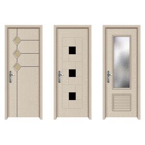 Porte de salle de bain WPC imperméable et durable, vente directe d'usine, pour maisons et appartements - Product Image 4