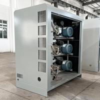 Compresseur d'air à spirale compact sans huile 7,5 kW/11 kW/15 kW, 7 bars, certifié ISO, conception stationnaire pour petites ateliers
