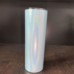 20oz Straight Glitter Powder Tumbler 304 Steel Vacuum Sublimation <b>Bulk</b> Custom Printed <b>Water</b> Cup - Product Image 3