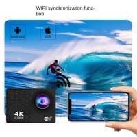 Kamera Olahraga Baru Model Pribadi 4K Tahan Air IP68 Kamera Digital untuk Menyelam Luar Ruangan DV Anti-Goyang Layar 2.0" MicroSD