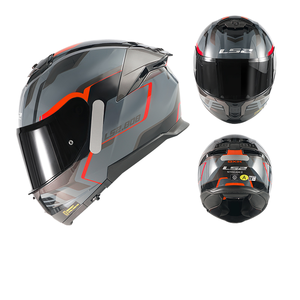 <span class=keywords><strong>Casque</strong></span> de <span class=keywords><strong>moto</strong></span> LS2 FF808 à double lentille, design racing intégral, anti-buée, universel quatre saisons, pour homme et femme. - Product Image 5