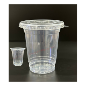Vasos desechables de PP transparentes Plástico transparente Sostenible Quang Quan Precio razonable del fabricante no tóxico - Product Image 2