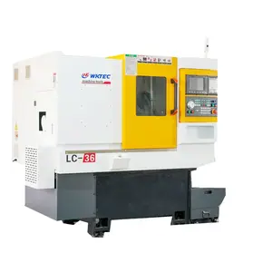 Factory Wholesale Mini Horizontal CNC Lathe Machine Inclined Bed Lathe System GSK SYNTEC