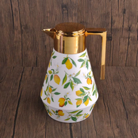 Expédition Rapide – Nouvelle Carafe à Thé de Luxe 1L pour Fêtes à Domicile, Carafe à Café Arabe 1000ML pour la Maison