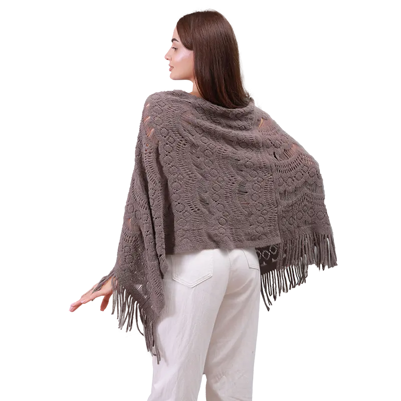 Ladies shawl is suitable for holiday scarf cardigan tassel headscarf Fringe printing style