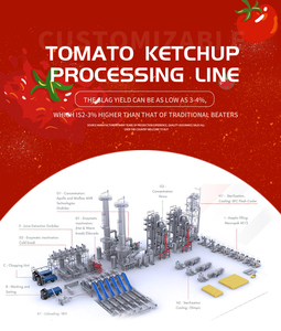 สายการผลิตซอสมะเขือเทศวางมะเขือเทศแบบเต็มรูปแบบโซลูชันเครื่องจักรสำหรับโรงงานวางมะเขือเทศแบบอัตโนมัติ - Product Image 5