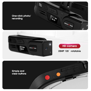 Grandtime High-End 3 Trong 1 Live Stream Video SOS Gọi Từ Xa Hướng Dẫn Đi Với Tất Cả Cứng Chia An Toàn Hat An Ninh Mũ Máy Ảnh - Product Image 5