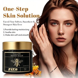 Crème Hydratante Personnalisée pour Peaux Sensibles, Beurre Corporel au Suif Fouetté de Bœuf Nourri à l'Herbe et au Miel - Product Image 2