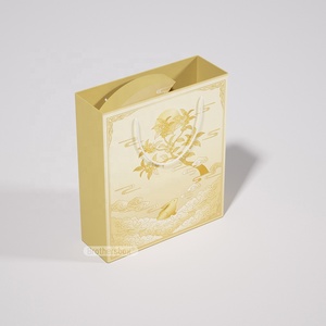Caja de Pastel Lunar con Forma de <span class=keywords><strong>Luna</strong></span> Irregular para el Festival de Medio Otoño, con Logotipo en Lámina Dorada Personalizada, Reutilizable, de Cartón Rígido - Product Image 3