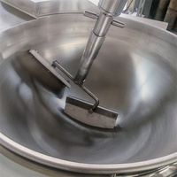 Nouvelle machine de fabrication de confiture de fruits en acier inoxydable 304 avec mélangeur, haute productivité, fabriquée en Chine