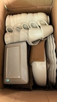 Vaisselle en porcelaine blanche en gros d'usine, style européen, écologique, pour fêtes et restaurants, avec logo personnalisé