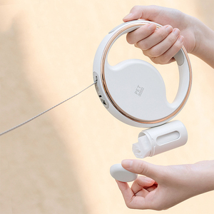 ชุดปลอกคอและสายจูงสุนัขและแมวทำจากไนลอน ดีไซน์ลายอุ้งเท้า พร้อมคุณสมบัติปลดเร็ว - Product Image 3