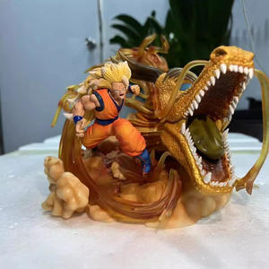 Neu eingetroffen: 29 cm Super-Saiyajin Son-Goku LS Faust-Statue, Dragon Balls Sammlermodell, <span class=keywords><strong>PVC</strong></span>-<span class=keywords><strong>Cartoon</strong></span>-Spielzeug in Box für Anime-Fans - Product Image 5