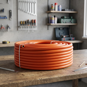 ท่อระบายอากาศ HDPE สีส้ม ทนทาน ป้องกันไฟ ขนาดเส้นผ่านศูนย์กลางภายนอก 1.5 นิ้ว ท่อกลมยืดหยุ่นสำหรับป้องกันสายเคเบิล - Product Image 3