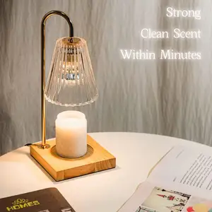 Indoor Classic Candle Warmer Lamp Electric Gift For Mom Bedroom Home Decor Dimmable Wax Melt Warmer Scented 2 Bulbs Jar Candles