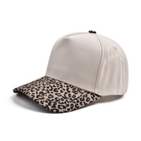 Gorras de Lona de 5 Paneles Personalizadas Premium con Malla Trasera para Bordar |   Sombreros de Moda para Exteriores Unisex 100% Algodón para Todas las Estaciones