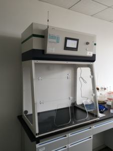 Clase II de seguridad biológica de flujo laminar de medio ambiente sin ductos campana de humos - Product Image 3