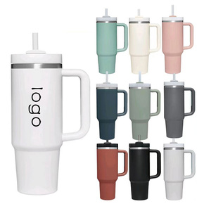 Nouvelle tasse sous vide isolée en acier inoxydable, gobelet 40oz avec support de poignée 2.0 en Stock - Product Image 2