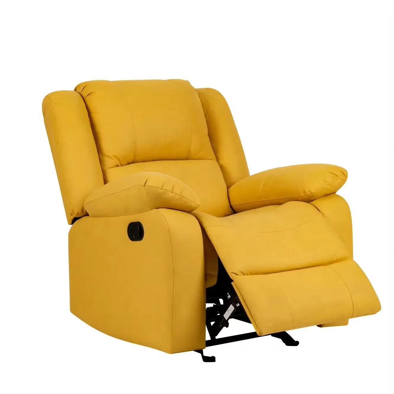 Sıcak satış mükemmel mikrofiber kumaş Recliner kanepe sandalye oturma odası mobilya deri kesit Recliner kanepeler