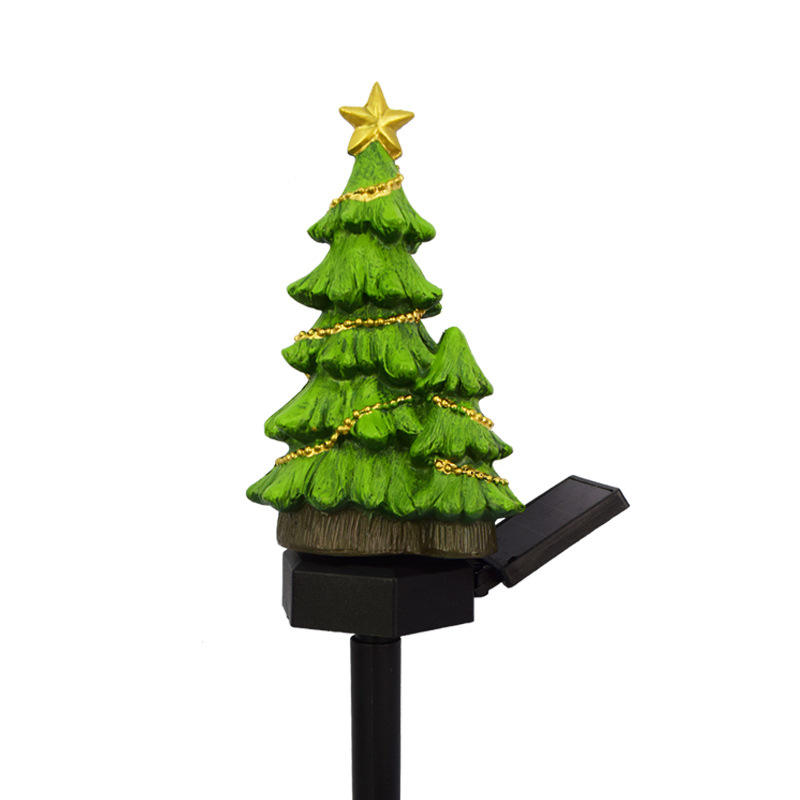 Ornement de sol sapin de Noël en résine (personnalisable)