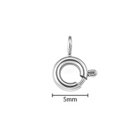 Connecteur de collier et bracelet en acier inoxydable plaqué or 18 carats avec perle diamantée et fermoir à ressort, fournitures de fabrication de bijoux DIY toutes saisons