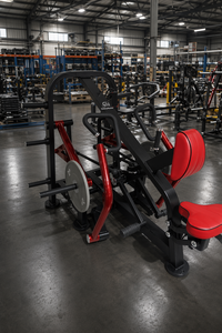 Machine à ramer assise à charge libre pour bras, équipement de musculation professionnel pour salle de sport, robuste, en acier Q235 de 3,0 mm, GM-P006-S - Product Image 6