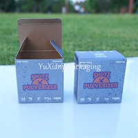 Boîte à munitions en carton kraft USA 600 GSM personnalisée vide pour calibre 12/20 avec fond automatique, directement du fabricant