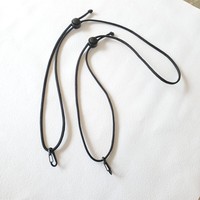 Cordon en paracorde tressé, cordon de téléphone réglable, sangle pour gants de ski, cordon pour sac bandoulière et cordon de téléphone d'extérieur