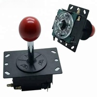 Accessoires pour centre de jeux d'arcade : Joystick métallique 5 broches 8 directions 12V pour jeux vidéo à monnayeur (version anglaise)