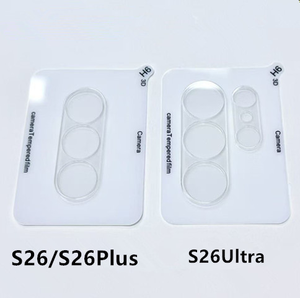 Protector de Lente de Cámara de Vidrio Templado HD Transparente con Círculo Negro 9H, Cobertura Total para Samsung Galaxy S26 S25 Ultra S24 S23 - Product Image 2