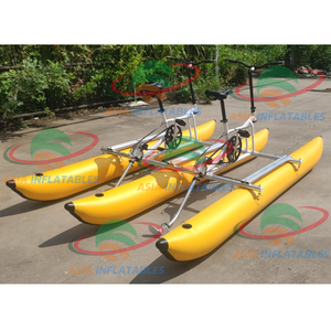 <span class=keywords><strong>Vélo</strong></span> aquatique à pédales gonflable pour adultes et familles, jaune, rouge, blanc, <span class=keywords><strong>vélo</strong></span> d'exercice à pédales flottant gonflable à vendre - Product Image 2
