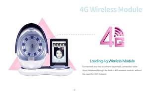 Salón de belleza profesional utiliza tecnología 3D AI Máquina de análisis de piel con escáner facial - Product Image 2