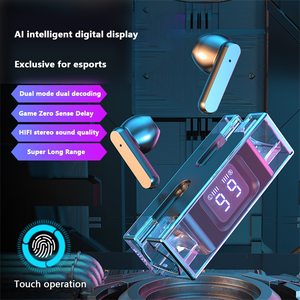 Kích Thước Nhỏ New TWS Ngủ Tai Nghe Không Dây Tai Nghe Độ trễ Thấp Trong Tai Trong Suốt Earbuds Cho Tất Cả Các Điện Thoại Di Động - Product Image 4