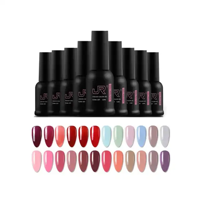 Vente en gros fabricants de vernis à ongles OEM 12ml 126 couleurs 6 couleurs/ensemble de vernis à ongles en gel led uv ensemble de vernis à ongles en gel