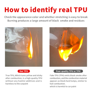 10 ans 7.5mil auto-cicatrisant clair TPU PPF <span class=keywords><strong>Film</strong></span> réparation corporelle instantanée anti-rayures anti-jaune caractéristiques auto-adhésif réparation à chaud - Product Image 5