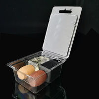 Emballage en blister transparent en PET recyclé YuXuan, 80 tailles différentes, avec trou pour accroche Euro, impression UV, vente en gros