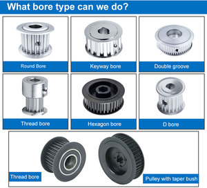 Konlida Cnc Machinale Hoge Precisie Htd 3M 5M 8M Standaard Timing Poelie Distributieriem Katrollen Synchrone Katrol - Product Image 3