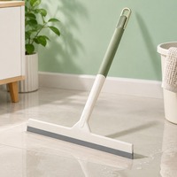 Raclette multifonctionnelle en plastique pour usage domestique, pour nettoyer les fenêtres, gratter le verre, essuyer les sols et les salles de bain