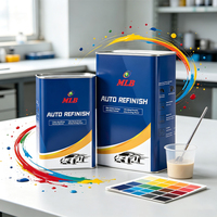 Peinture automobile MLB acrylique haute brillance, ultra résistante, stable aux hautes températures, 2K, pour retouche de compartiment moteur, destinée aux propriétaires de voitures