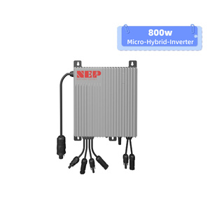 Kit photovoltaïque de balcon Micro-<span class=keywords><strong>Hybride</strong></span> à onduleur monophasé BDH-800 NEP IP65, comprenant batterie et dispositif anti-retour - Product Image 3
