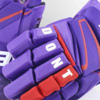 Gants de hockey sur glace de niveau professionnel, parfaits pour les tournois et les matchs réguliers de ligue
