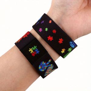 Bracelet élastique personnalisé avec puzzle éducatif, bracelet extensible NFC RFID pour femmes, bracelets colorés - Product Image 4