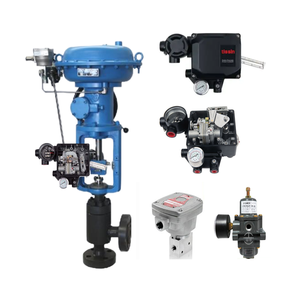 Vanne de régulation avec positionneur intelligent Tissin série TS600, positionneurs pneumatiques, régulateur-filtre Fisher 67cfr - Product Image 1