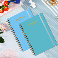 Carnet de notes, agenda, journal, planificateur hebdomadaire et mensuel, carnet à spirales A5, agenda personnalisé en gros, liste de choses à faire 2025