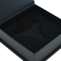 Assurance qualité boîte en carton emballage personnalisé bijoux boîtes à bagues emballage papier carton anneaux bijoux coffrets cadeaux