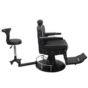 360 °   Silla de Estilista Hidráulica Giratoria, Taburete de Barbero Multifuncional Ajustable <span class=keywords><strong>para</strong></span> Peluquería, Corte y Afeitado, Suministro Transfronterizo - Product Image 2